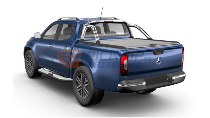 ROLLBAR NEGRU RULOU REALTRUCK MITSUBISHI L200 EXTRA CAB 2016+