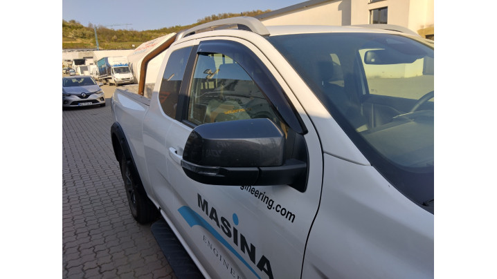 Montare troliu, apărători de aripi , deflector de geam pe Ford Ranger Wildtrak Extra Cab 2025