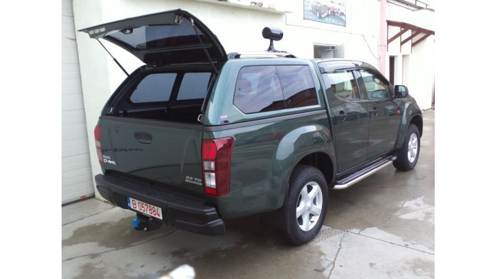 Keménytető / Felépítmény Isuzu D-Max 2012-2019 ALC GSE tanúsítvány RITKA