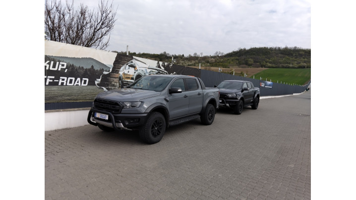 Bullbar‑uri marca Misutonida pe 2x Ford Ranger Raptor 2022