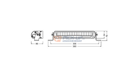BARA LED OSR SX500 COMBO