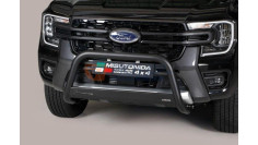BULLBAR INOX FORD RANGER 2023+ NEGRU MED 525