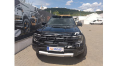 Montare reflectoare Triple‑R 850 Lazer Lamps si consolă proiectoare pe Ford Ranger Raptor 2025 2