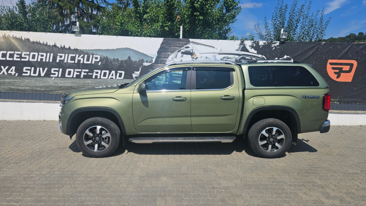 Montare hardtop si deflector de geam si capota pe Volkswagen Amarok 2025