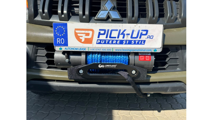 Montare troliu,carlig de remorcare, deflector capota pe Mitsubishi L200 2017