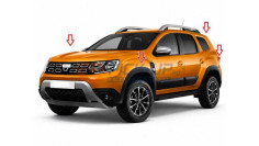 Sárvédők Dacia Duster 2018- OMT AA