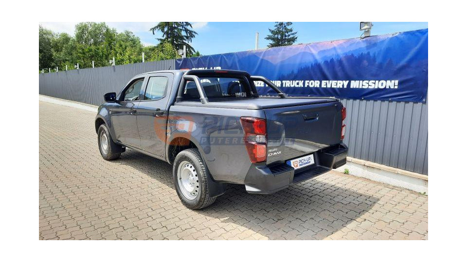 FEKETE EVO BUGÓRÚD FÉKLED-VEL ISUZU D-MAX 2019+