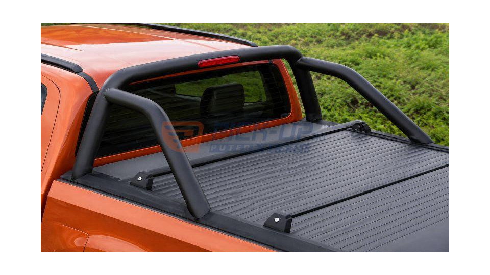 ROLLBAR RULOU EVO NEGRU CU LED FRANA ISUZU D-MAX 2019+