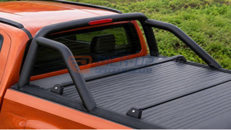 ROLLBAR RULOU EVO NEGRU CU LED FRANA ISUZU D-MAX 2019+