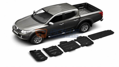 Alumínium haspáncél készlet 4mm Mitsubishi L200 2015 RIV