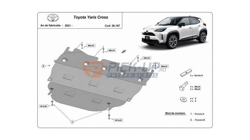 Scut motor Toyota Yaris 2021 SCP SCUTM