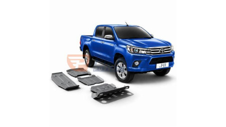 Alumínium haspáncél készlet Toyota Hilux 2018 RIV COMPLETE SHIELD