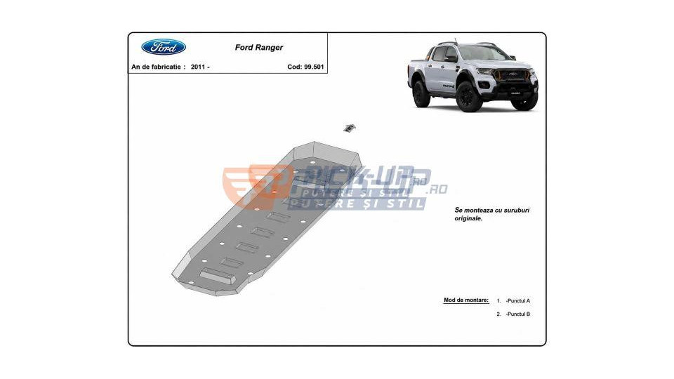 Scut rezervor Ford Ranger 2011 SCP SCUTREZ