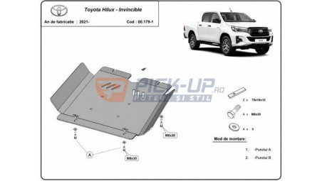 Schutzplatte Toyota Hilux 2024 SCP SCHUTZPLATTECV