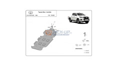 SCUT REZERVOR 99.180 TOYOTA HILUX 2016- 2