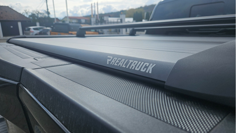 Montare rulou de bena si bare transversale pentru rulou pe Ford F150 Lariat