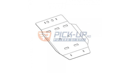 Scut Cutie Viteze Aluminiu Toyota Hilux 2026+