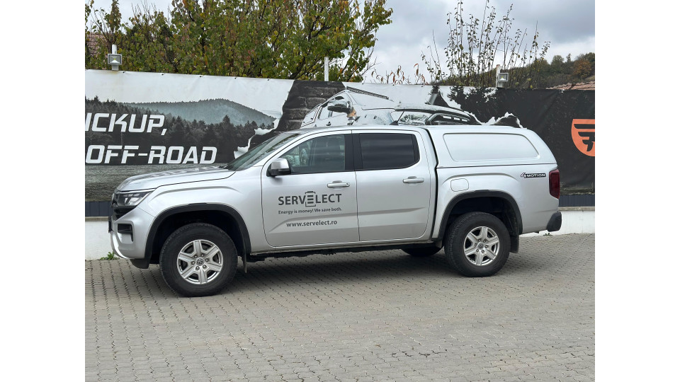 Montare hardtop Aeroklas GWE pe Volkswagen Amarok 2024