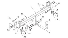 CARLIG DE REMORCARE D52AU+MP2LS MER