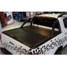 Black Tonneau Cover Mt Nis Np300 2016+