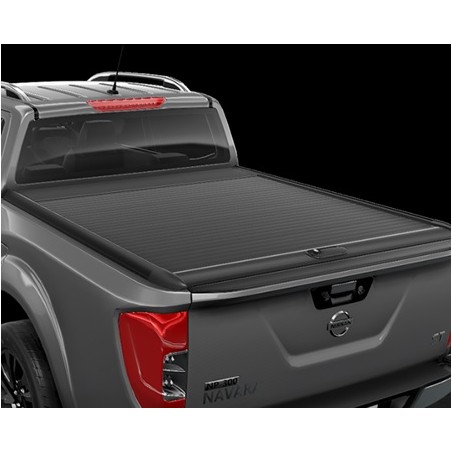 Black Tonneau Cover Mt Nis Np300 2016+