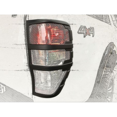 Rear Light protection Black Mat For Ranger 16+