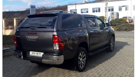 Hardtop GSR, capitonaj de benă, deflectoare capotă și geam Toyota Hilux – martie 2019