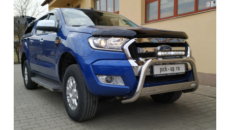 Hardtop GSE, bullbar mediu, reflector VisionX și deflectoare pe Ford ranger - aprilie 2019