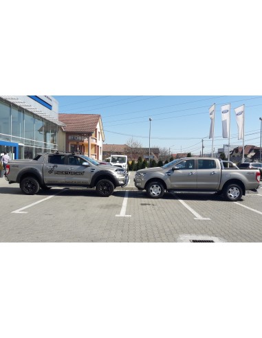 Ford Ranger limited vs Ford Ranger limited equipped by PICK-UP.RO