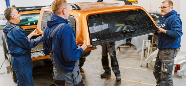 Pickup.ro: Soluții profesionale de montaj pentru hardtop-uri